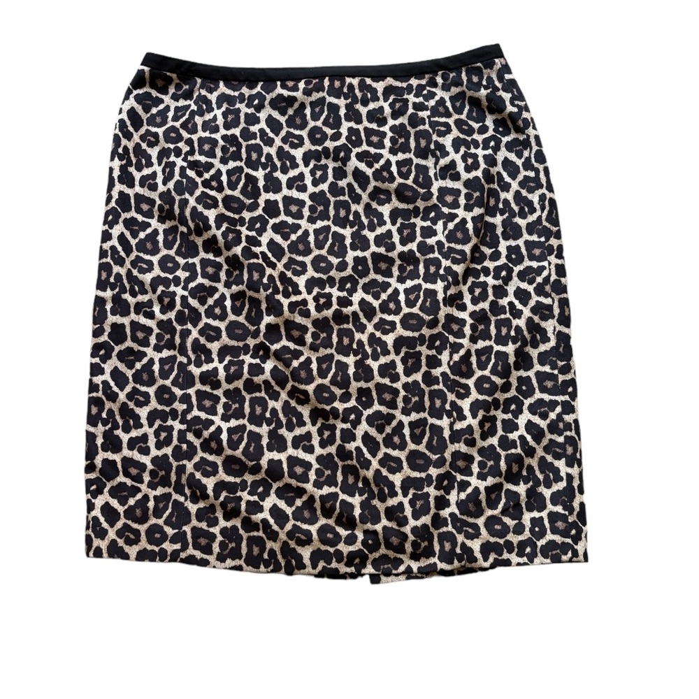 Liz Claiborne Leopard Print Skirt